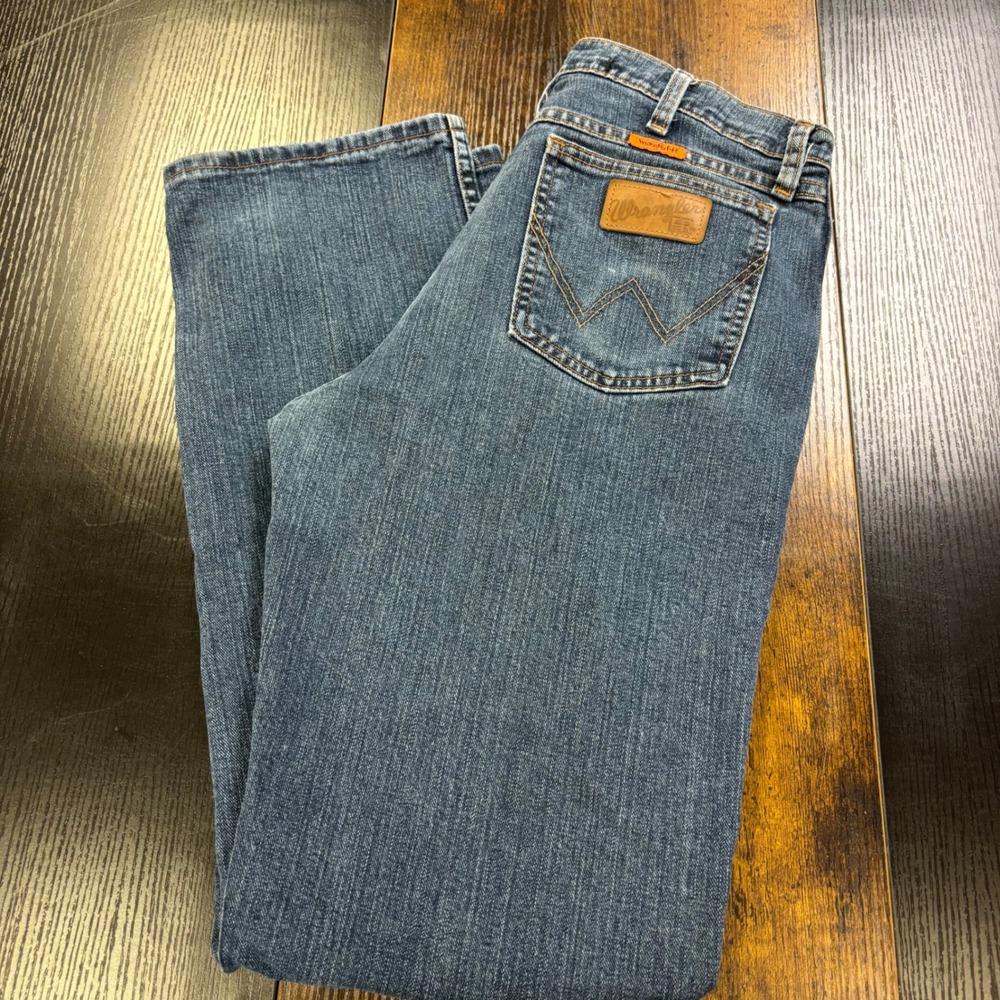 Wrangler FR Advanced Comfort Mens Flame Resistant Jeans Blue 31x32‎ FRAC47D